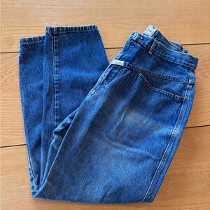 Vintage Venezia Sportswear Jeans Medium Wash High Wasted Straight Leg Size 32